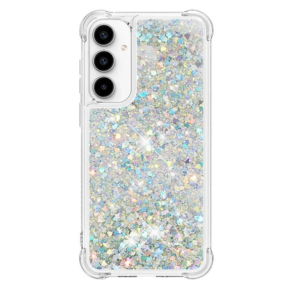 YB Quicksand Series-1 for Samsung Galaxy A55 5G TPU Phone Case Liquid Waterfall Protective Cover