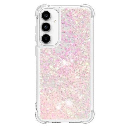 YB Quicksand Series-1 for Samsung Galaxy A55 5G TPU Phone Case Liquid Waterfall Protective Cover