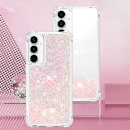 YB Quicksand Series-1 for Samsung Galaxy A55 5G TPU Phone Case Liquid Waterfall Protective Cover