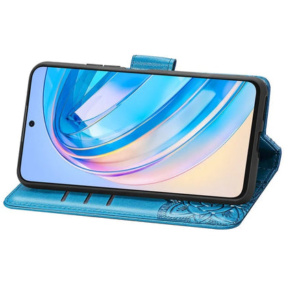 For Honor X6a 4G Case Wallet Leather Phone Cover Butterfly Pattern