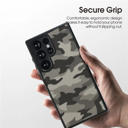 IBMRS For Samsung Galaxy S22 Ultra 5G Phone Case PC + TPU Anti-Fall Cover