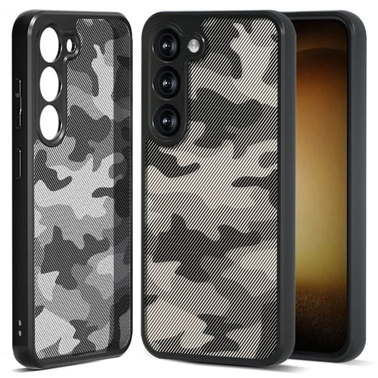 IBMRS For Samsung Galaxy S23+ Phone Case Soft TPU+ Hard PC Back Cover Precise Lens Hole