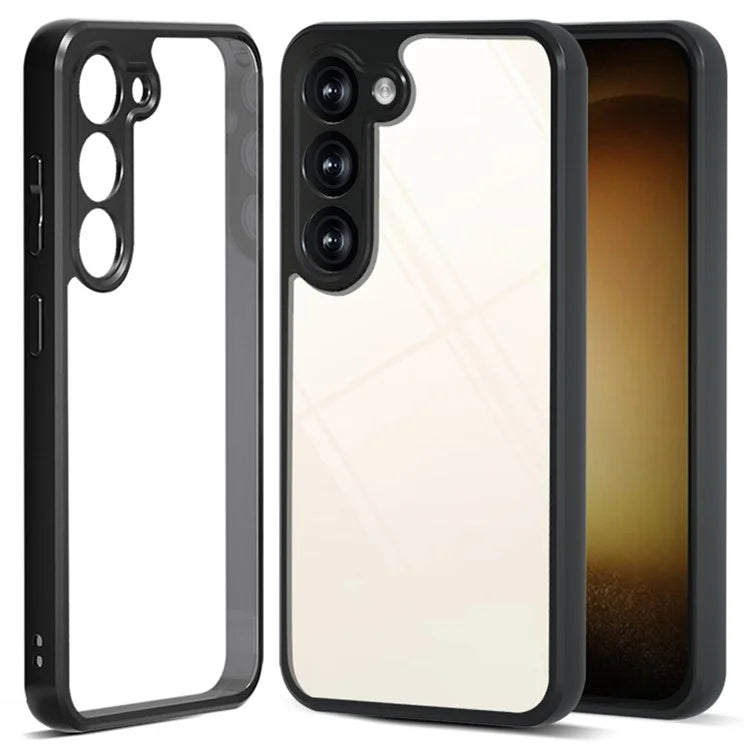 IBMRS For Samsung Galaxy S23+ Phone Case Soft TPU+ Hard PC Back Cover Precise Lens Hole