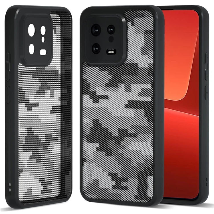 IBMRS Cell Phone Shell for Xiaomi 13 Cases Anti-Scratch TPU+PC Phone Cover