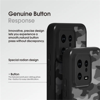 IBMRS Cell Phone Shell for Xiaomi 13 Cases Anti-Scratch TPU+PC Phone Cover