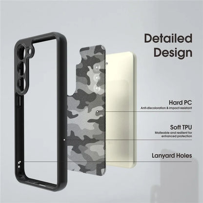 IBMRS For Samsung Galaxy S23 Case Hybrid PC+TPU Phone Cover Precise Camera Cutouts