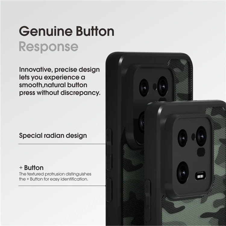 IBMRS Phone Cover for Xiaomi 13 Pro 5G Cases Anti-Scratch TPU+PC Phone Shell