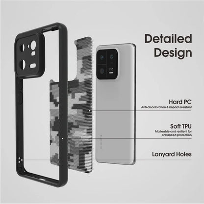IBMRS Phone Cover for Xiaomi 13 Pro 5G Cases Anti-Scratch TPU+PC Phone Shell