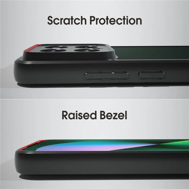 IBMRS Slim-Fit Phone Shell for Xiaomi 14 Cases Anti-Scratch TPU+PC Cell Phone Cover