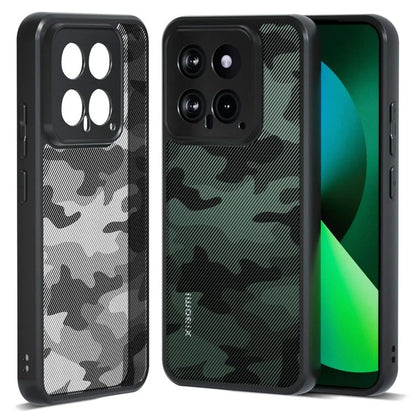 IBMRS Slim-Fit Phone Shell for Xiaomi 14 Cases Anti-Scratch TPU+PC Cell Phone Cover