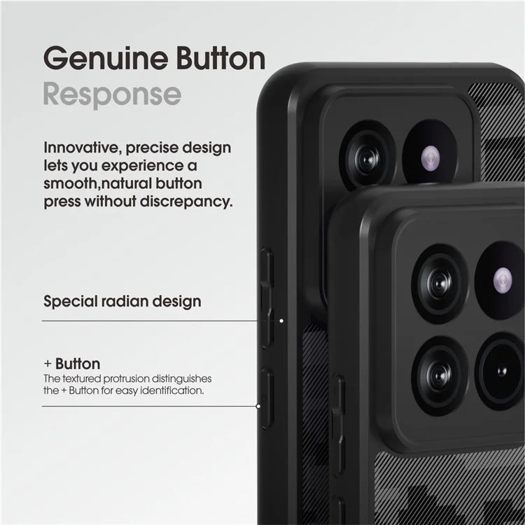 IBMRS TPU+PC Phone Shell for Xiaomi 14 Pro Cases Shockproof Phone Cover