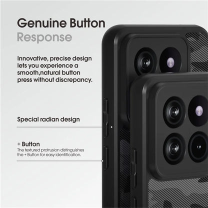 IBMRS TPU+PC Phone Shell for Xiaomi 14 Pro Cases Shockproof Phone Cover