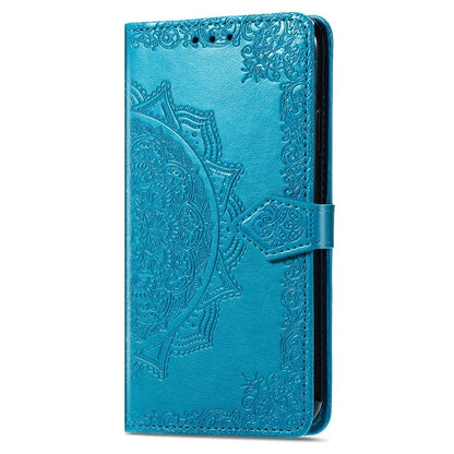 For Samsung Galaxy A05s 4G Magnetic Phone Case Embossed Mandala Pattern Cover