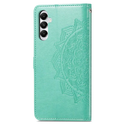 For Samsung Galaxy A05s 4G Magnetic Phone Case Embossed Mandala Pattern Cover