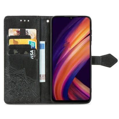 For Samsung Galaxy A25 5G (Global) (161.0 x 76.5 x 8.3mm) Cell Phone Case Embossed Mandala Floral Cover