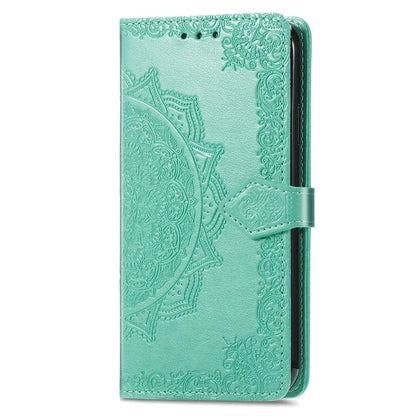 For Samsung Galaxy A25 5G (Global) (161.0 x 76.5 x 8.3mm) Cell Phone Case Embossed Mandala Floral Cover