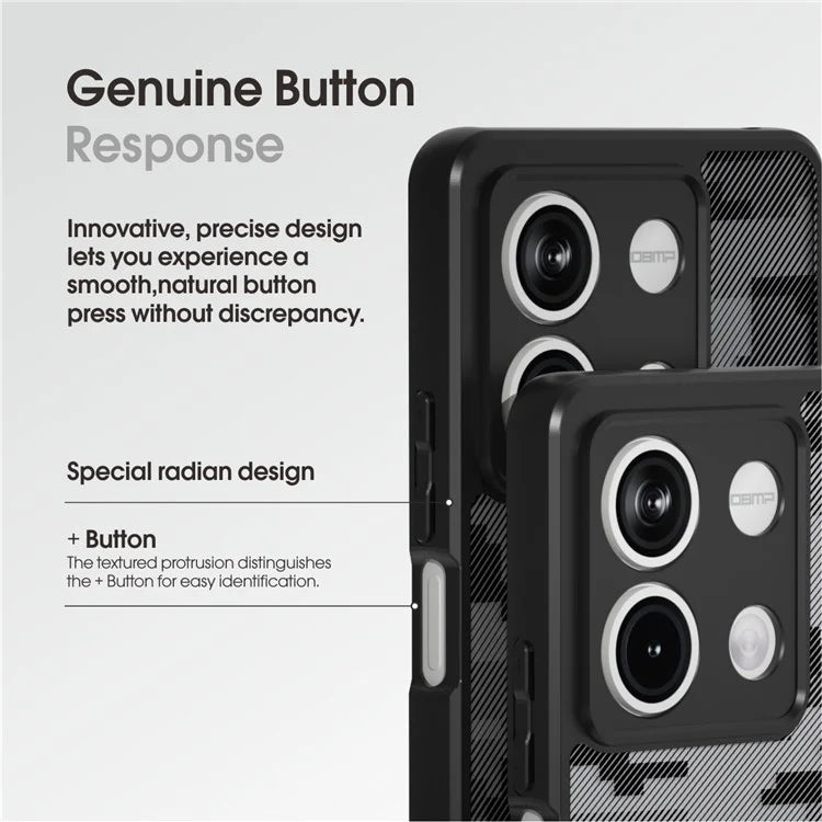 IBMRS For Xiaomi Redmi Note 13 5G Phone Case TPU+PC Back Cover Precise Cutout Lens Hole