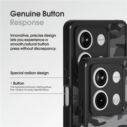 IBMRS For Xiaomi Redmi Note 13 5G Phone Case TPU+PC Back Cover Precise Cutout Lens Hole