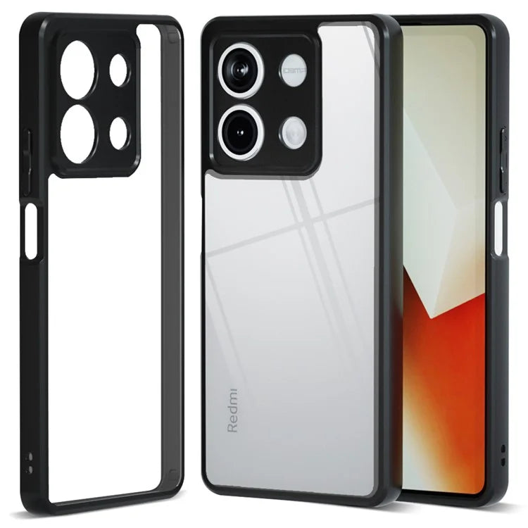IBMRS For Xiaomi Redmi Note 13 5G Phone Case TPU+PC Back Cover Precise Cutout Lens Hole