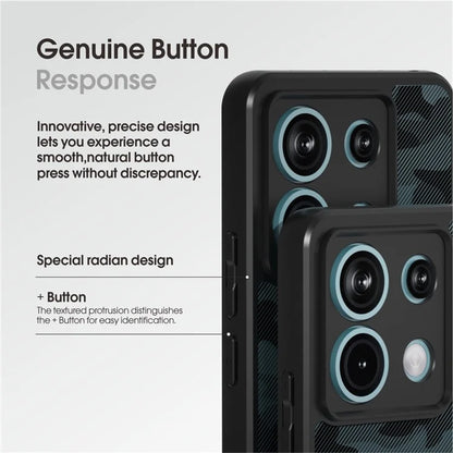 IBMRS For Xiaomi Redmi Note 13 Pro 5G / Poco X6 5G Case TPU+PC Anti-Scratch Phone Cover