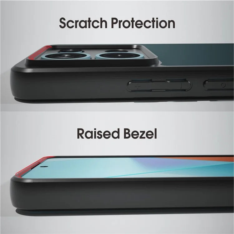 IBMRS For Xiaomi Redmi Note 13 Pro 5G / Poco X6 5G Case TPU+PC Anti-Scratch Phone Cover