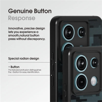IBMRS For Xiaomi Redmi Note 13 Pro 5G / Poco X6 5G Case TPU+PC Anti-Scratch Phone Cover