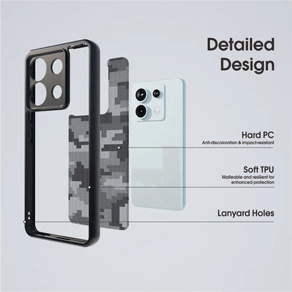 IBMRS For Xiaomi Redmi Note 13 Pro 5G / Poco X6 5G Case TPU+PC Anti-Scratch Phone Cover