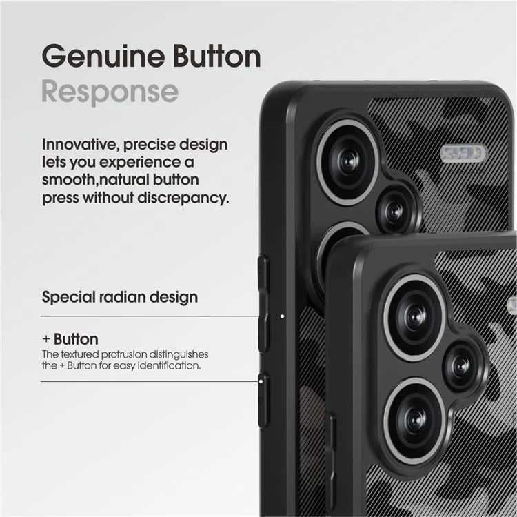 IBMRS For Xiaomi Redmi Note 13 Pro+ 5G Cases Cell Phone Cover Anti-Scratch TPU+PC Shell