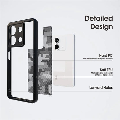 IBMRS For Xiaomi Redmi Note 13 4G Cases Slim-Fit TPU+PC Shell Mobile Phone Cover