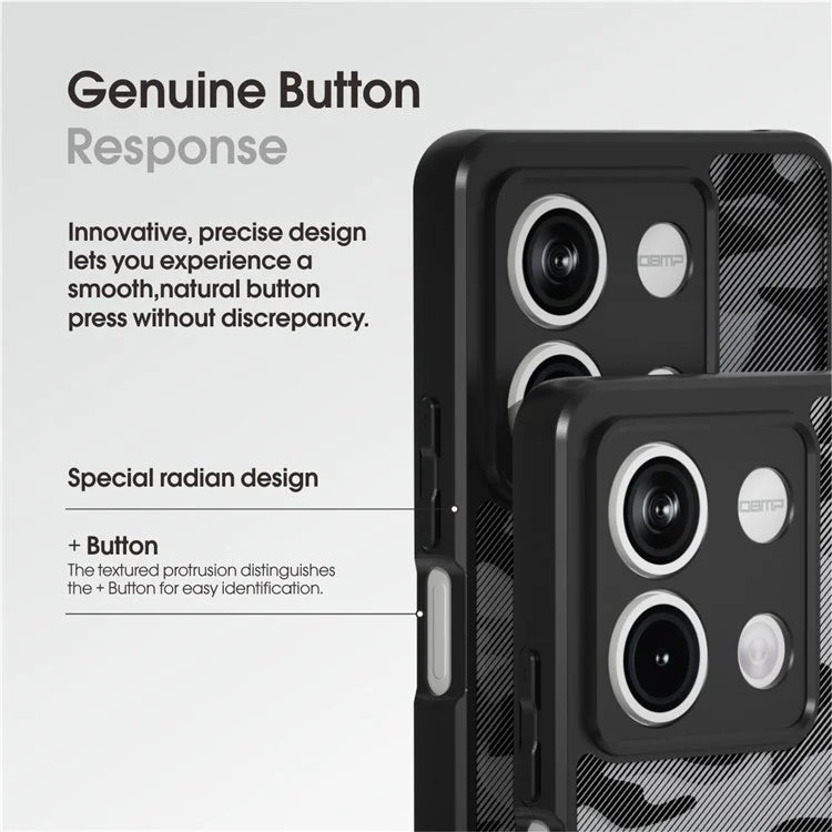 IBMRS For Xiaomi Redmi Note 13 4G Cases Slim-Fit TPU+PC Shell Mobile Phone Cover