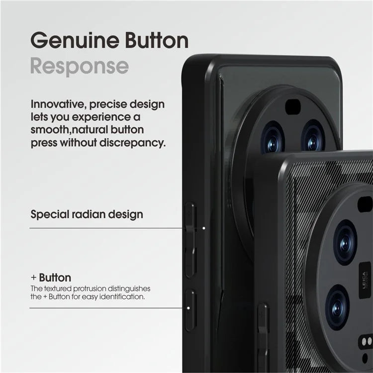 IBMRS For Xiaomi 14 Ultra Dustproof Mobile Phone Case Precise Cutout TPU+PC Cover