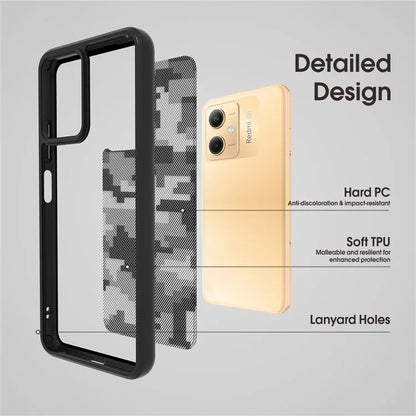 IBMRS For Xiaomi Redmi Note 12 5G (Global) / 12R Pro 5G / Poco X5 5G Case TPU+PC Phone Shell