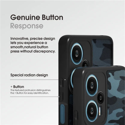 IBMRS For Xiaomi Redmi Note 12 Turbo / Poco F5 5G Cell Phone Case TPU+PC Back Shell