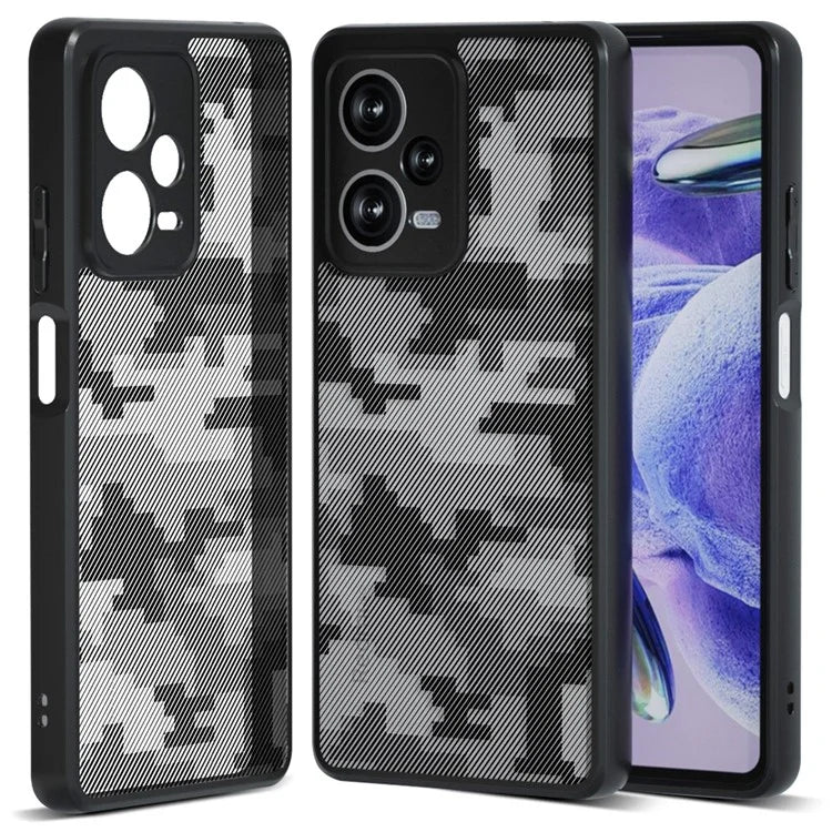 IBMRS For Xiaomi Redmi Note 12 Pro+ 5G Cell Phone Case TPU+PC Anti-drop Shell