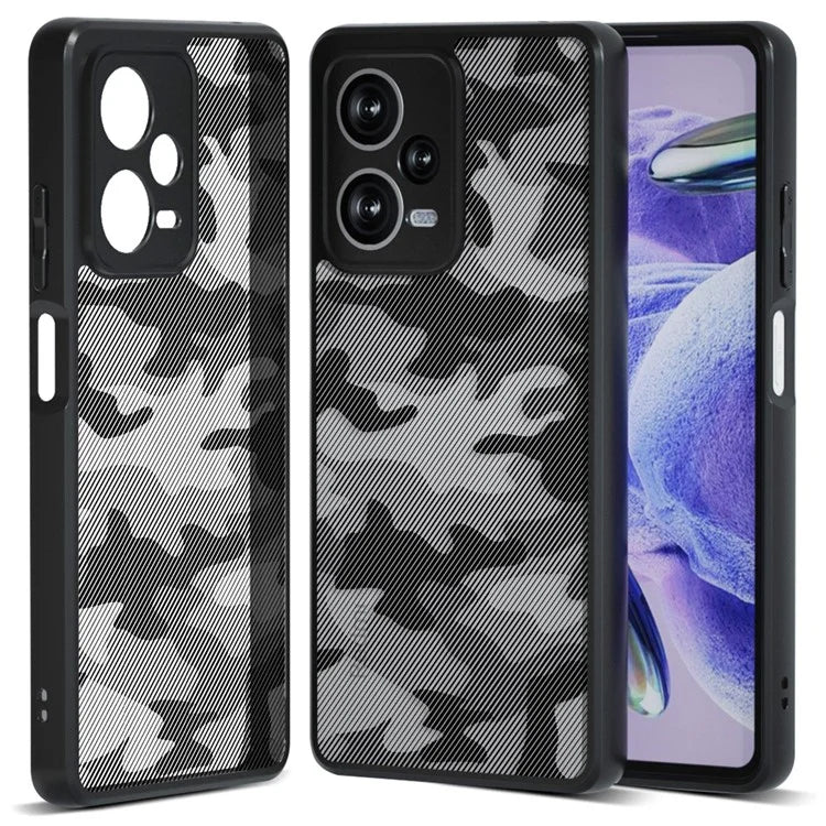 IBMRS For Xiaomi Redmi Note 12 Pro+ 5G Cell Phone Case TPU+PC Anti-drop Shell