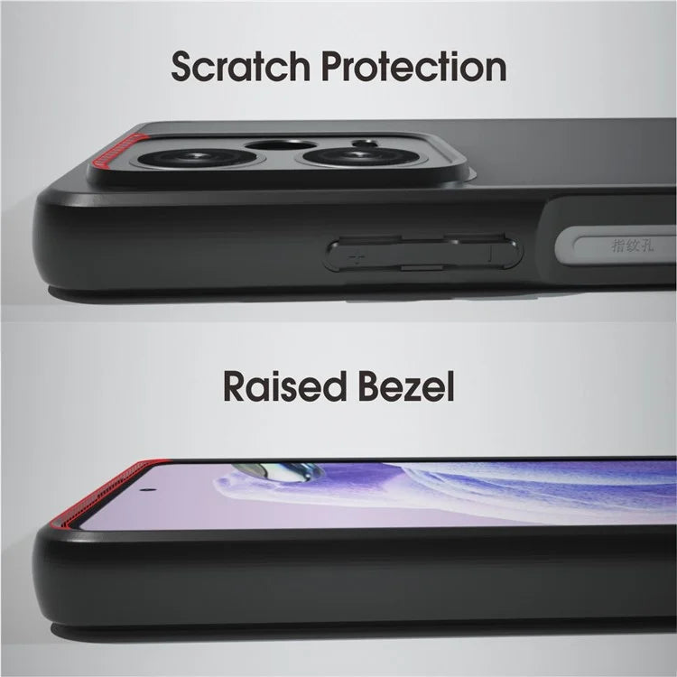 IBMRS For Xiaomi Redmi Note 12 Pro+ 5G Cell Phone Case TPU+PC Anti-drop Shell