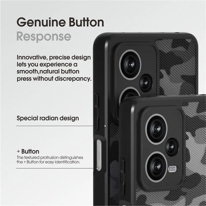 IBMRS For Xiaomi Redmi Note 12 Pro+ 5G Cell Phone Case TPU+PC Anti-drop Shell