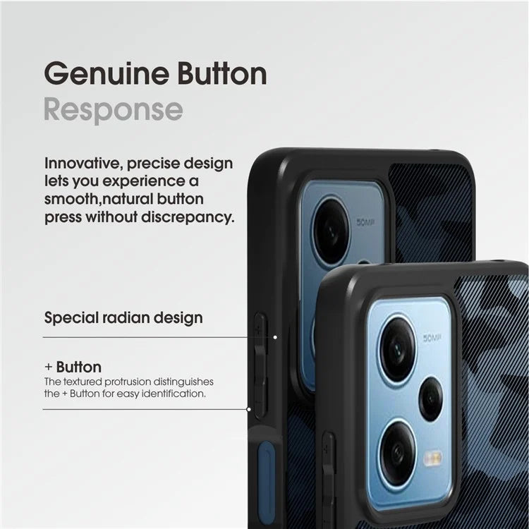 IBMRS For Xiaomi Redmi Note 12 Pro 5G / Note 12 Pro Speed 5G / Poco X5 Pro 5G TPU+PC Cell Phone Case