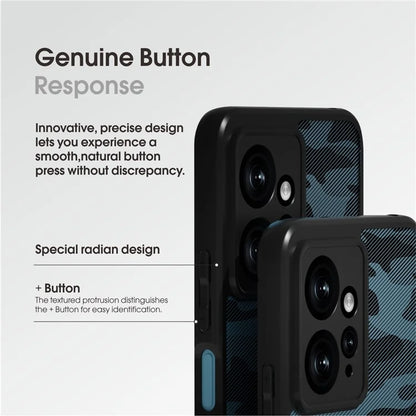 IBMRS For Xiaomi Redmi Note 12S 4G Cover Shock-absorbing TPU+PC Cell Phone Case