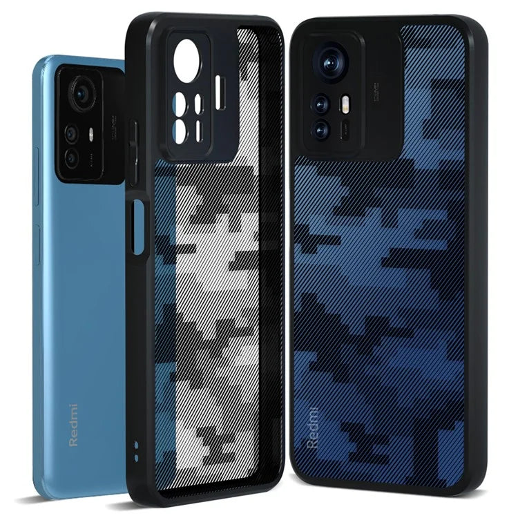 IBMRS For Xiaomi Redmi Note 12S 4G Cover Shock-absorbing TPU+PC Cell Phone Case