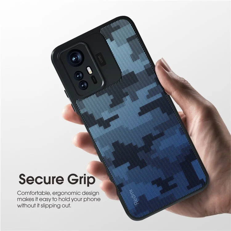 IBMRS For Xiaomi Redmi Note 12S 4G Cover Shock-absorbing TPU+PC Cell Phone Case