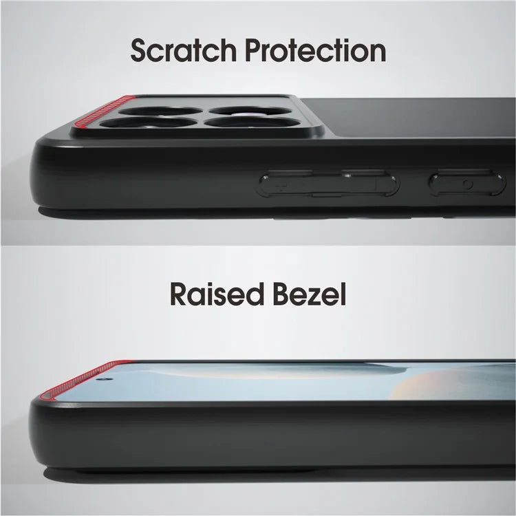 IBMRS Phone Shell for Xiaomi Redmi K70E 5G / Poco X6 Pro 5G Cases Anti-Scratch TPU+PC Phone Cover