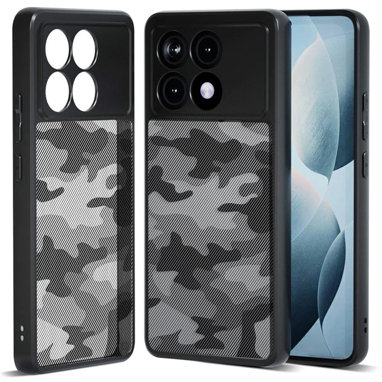 IBMRS Phone Shell for Xiaomi Redmi K70E 5G / Poco X6 Pro 5G Cases Anti-Scratch TPU+PC Phone Cover