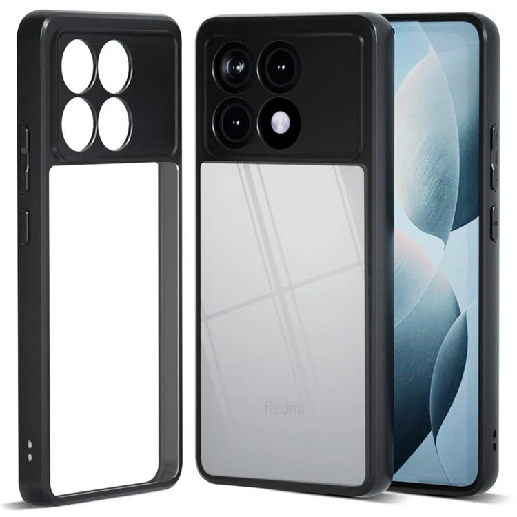 IBMRS Phone Shell for Xiaomi Redmi K70E 5G / Poco X6 Pro 5G Cases Anti-Scratch TPU+PC Phone Cover