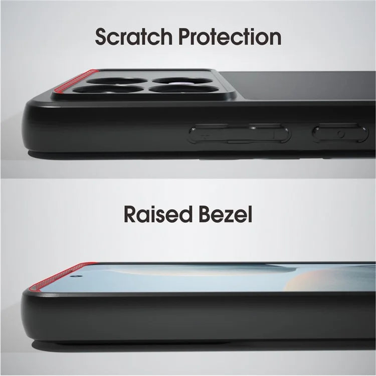 IBMRS Phone Shell for Xiaomi Redmi K70E 5G / Poco X6 Pro 5G Cases Anti-Scratch TPU+PC Phone Cover