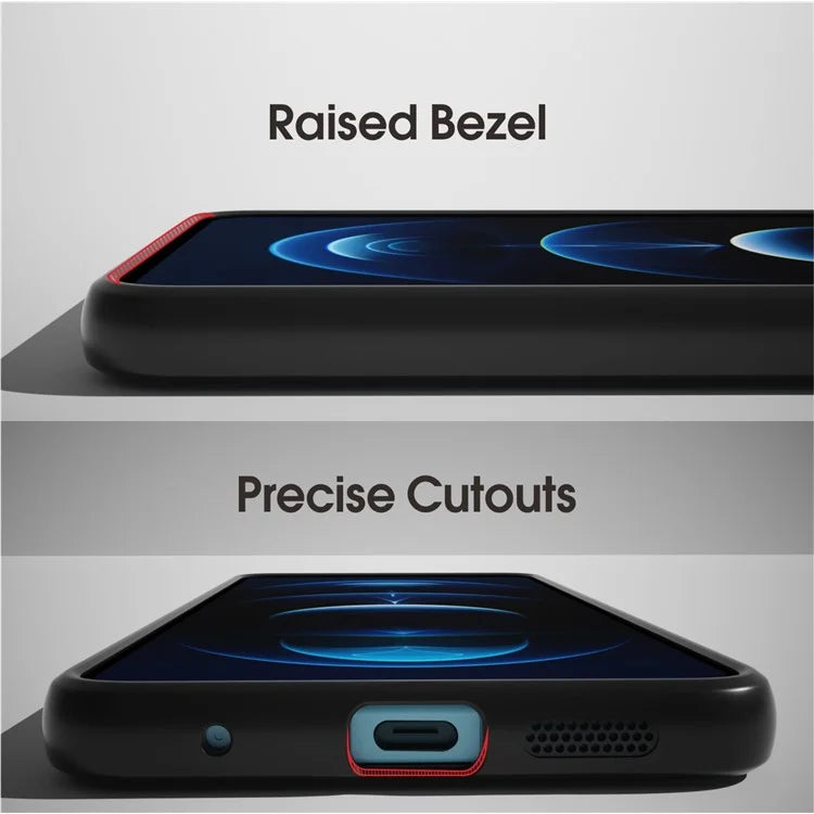IBMRS For Xiaomi Redmi Note 12 4G Cases TPU+PC Shell Anti-Scratch Cell Phone Cover