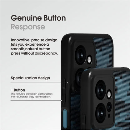 IBMRS For Xiaomi Redmi Note 12 4G Cases TPU+PC Shell Anti-Scratch Cell Phone Cover