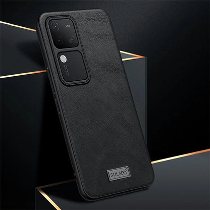 SULADA For vivo S17 5G Case PU Leather+TPU+PC Protective Phone Cover