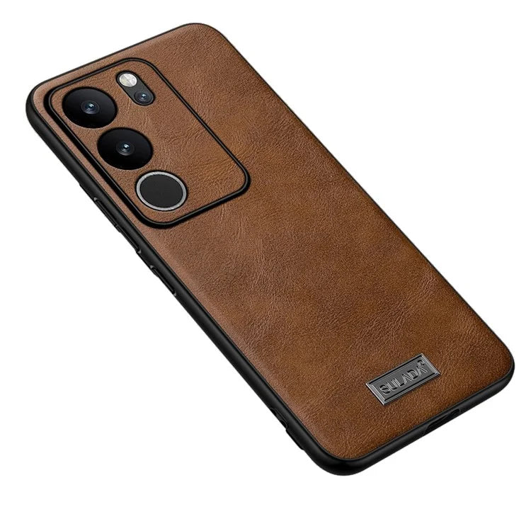 SULADA For vivo S17 5G Case PU Leather+TPU+PC Protective Phone Cover