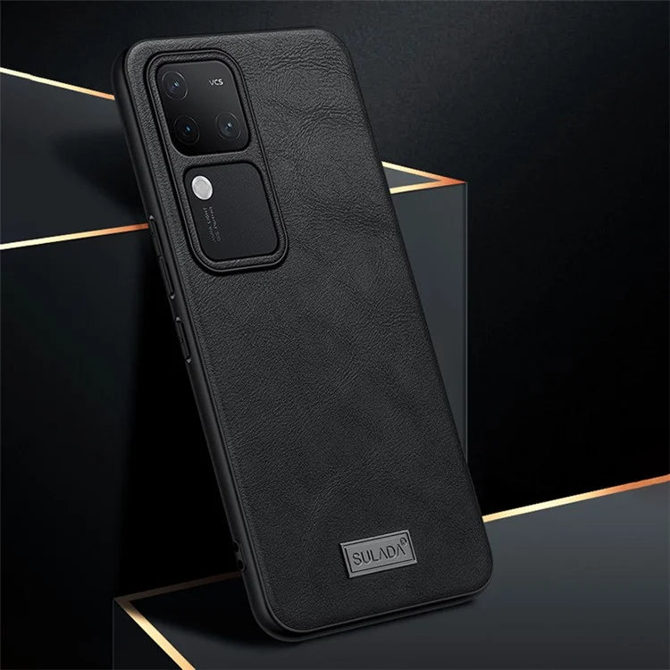 SULADA For vivo S17 5G Case PU Leather+TPU+PC Protective Phone Cover